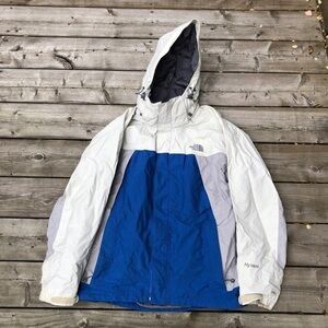 Vintage The North Face Hyvent Jacket small Varsity Blue